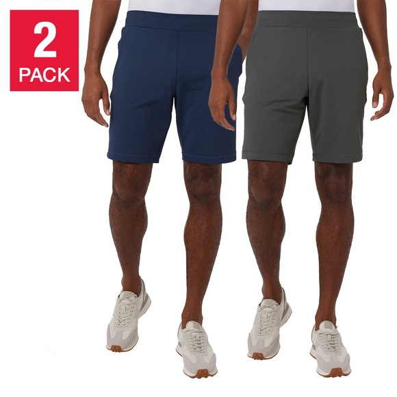 32 Degrees Cool Men’s Shorts, 2-pack | Small - Picture 1 of 11